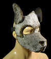 Fur dog mask for adult costume petplay puppyplay furry pup hood Furry Pup Hood - MRI Leathers