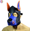 Leather Puppy Hood Mask,Human puppy Hood Cosplay Dog Full Face Pup Hood Mask - MRI Leathers