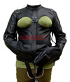 Strait Jacket BDSM Pure Leather Jacket Men Women Chastity Jacket Bondage Jacket (Copy) (Copy) - MRI Leathers