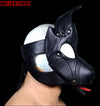 Leather Dog Mask Leather Dog Mask Dog Hood Pet Play Hood Puppy Mask - MRI Leathers