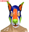 Leather Dog Mask Leather Dog Mask Dog Hood Pet Play Hood Puppy Mask - MRI Leathers