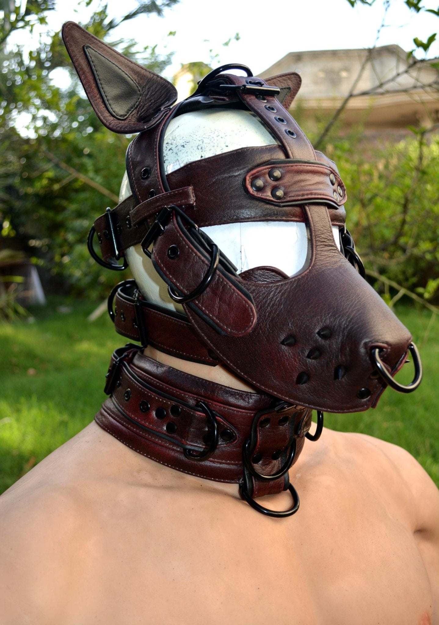 Skull Muzzle Costume Mask