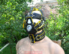 Leather Padded Head Harness Muzzle basic Fetish BDSM Slave Mature gag - MRI Leathers