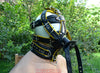 Leather Padded Head Harness Muzzle basic Fetish BDSM Slave Mature gag - MRI Leathers