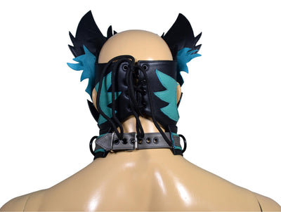 Leather Puppy Hood Puppy mask - MRI Leathers