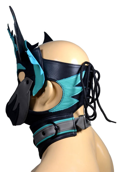 Leather Puppy Hood Puppy mask - MRI Leathers