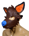 Leather Puppy Hood Puppy mask with Horns - MRI Leathers