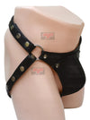 Men Leather Jockstrap -jock -thong removable pouch, lined with soft leather - MRI Leathers