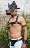 Men Leather Restrain Chest Harness Strap Belts Clubwear Costume Fancy. - MRI Leathers