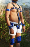 Men Leather Restrain Chest Harness Strap Belts Clubwear Costume Fancy - MRI Leathers