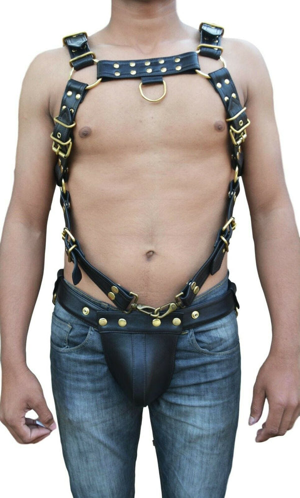 Buy Original Harness for Men Leather Harnesses Brown Fashion