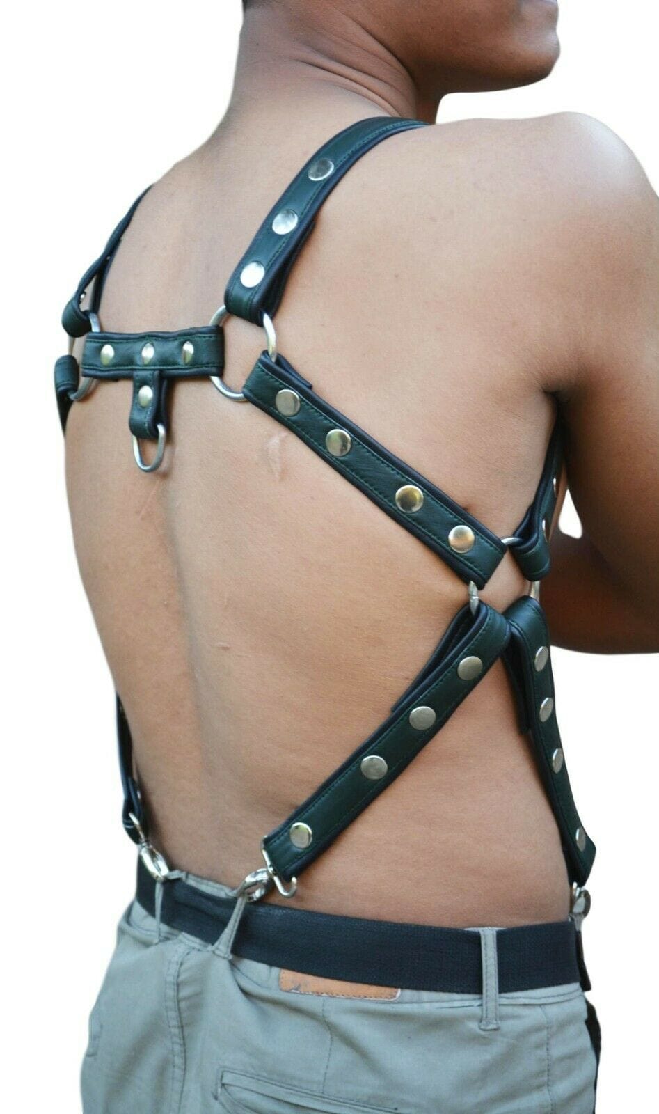 Modular Chest Harness faux leather