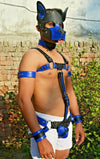 Men's Male Soft Leather Body Chest Bodysuit Harness Belt Night Clubwear Costume - MRI Leathers