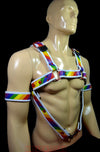 Neoprene Harness Bulldog Neoprene pride - MRI Leathers