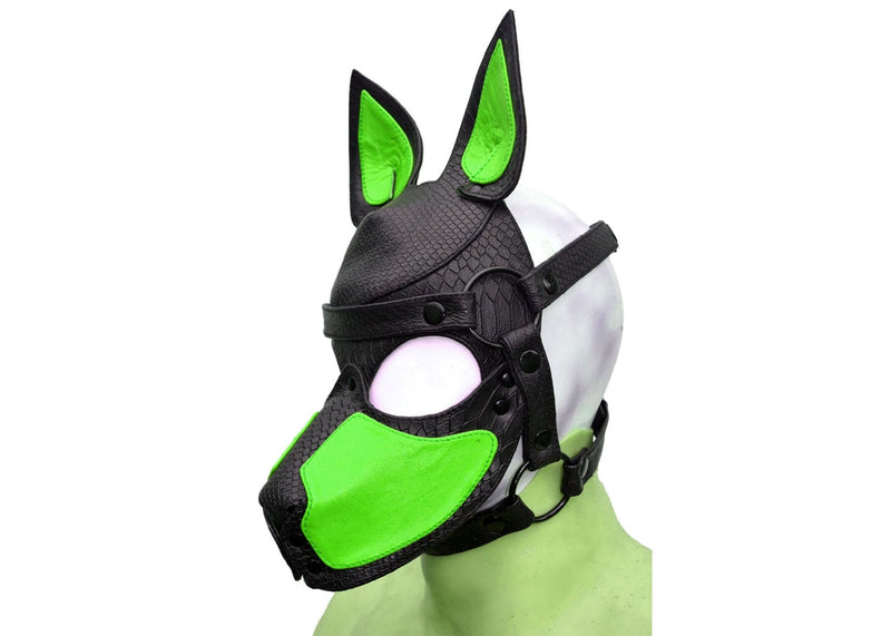 Puppy Mask Head Harness PUP Men Head HARNESS Dog Puppy Gimp Mask Bondage BDSM Cosplay - MRI Leathers